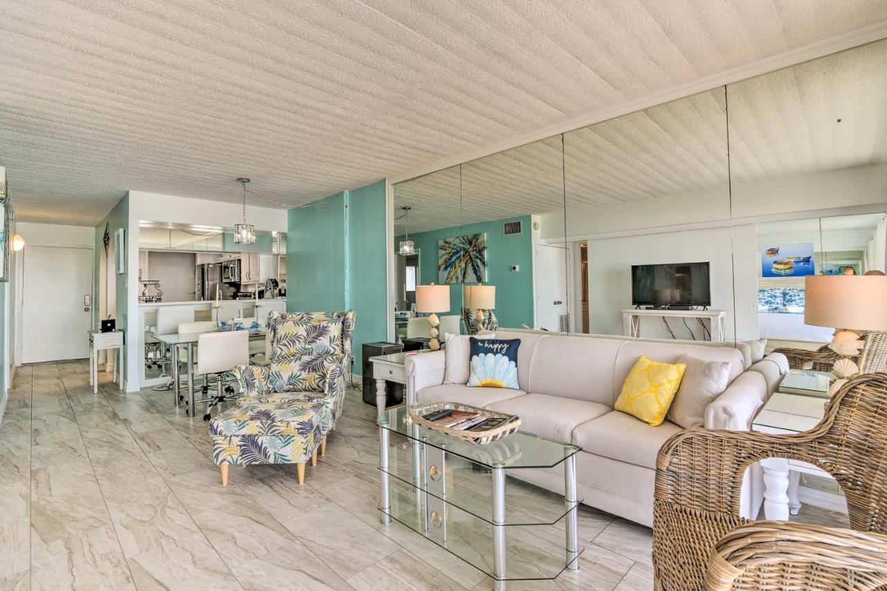 Galveston Oceanfront Condo With Balcony And View! Esterno foto