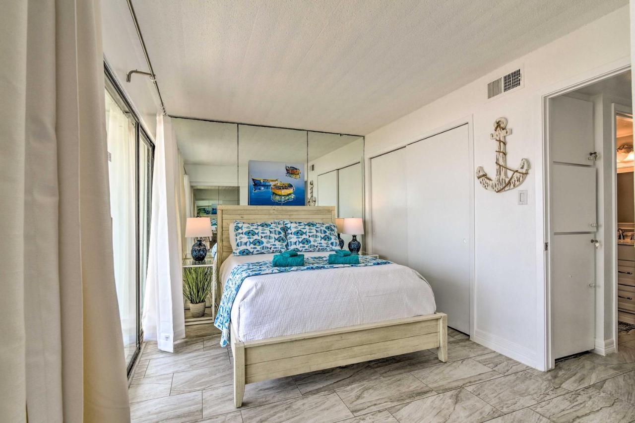 Galveston Oceanfront Condo With Balcony And View! Esterno foto