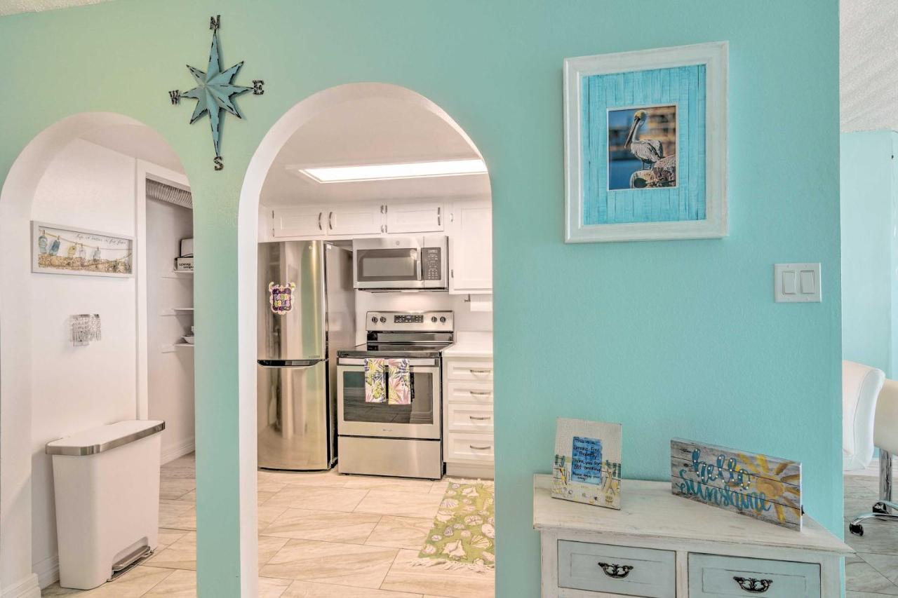 Galveston Oceanfront Condo With Balcony And View! Esterno foto