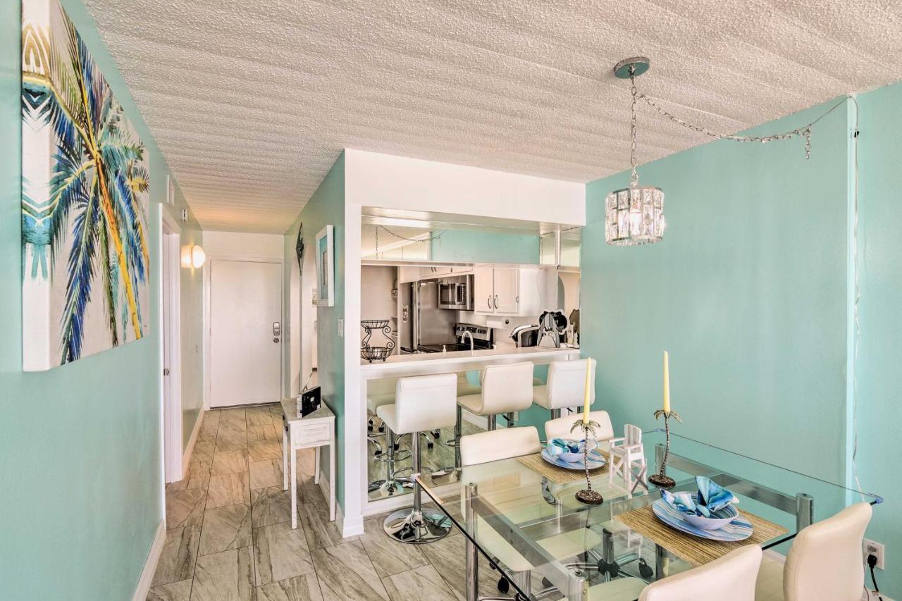 Galveston Oceanfront Condo With Balcony And View! Esterno foto